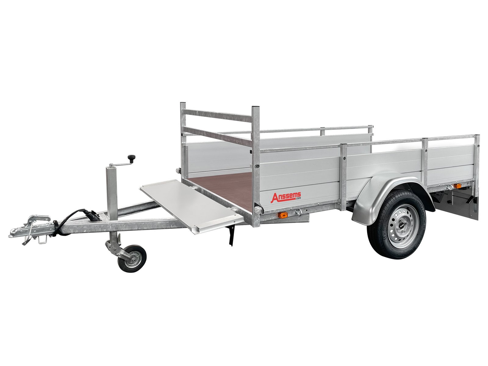Anssems PKW Anhänger Tieflader Alu BSX 750 kg, Ladefläche 2,51 x 1,30 m – Bild 2