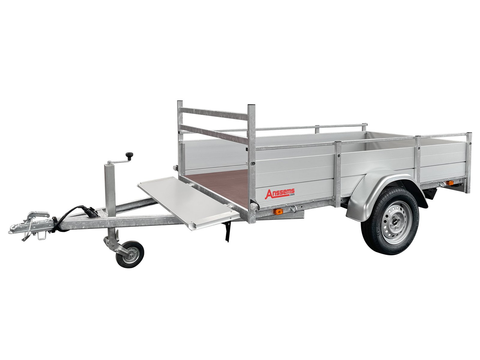 Anssems PKW Anhänger Tieflader Alu BSX 750 kg, Ladefläche 2,51 x 1,30 m – Bild 3