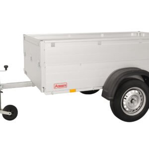 Anssems PKW Anhänger Tieflader Alu GT 500 kg, Ladefläche 1,51 x 1,01 m - mit Deckel