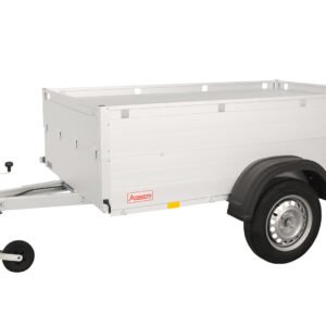 Anssems PKW Anhänger Tieflader Alu 750 kg, Ladefläche 2,11 x1,26 m - mit Deckel