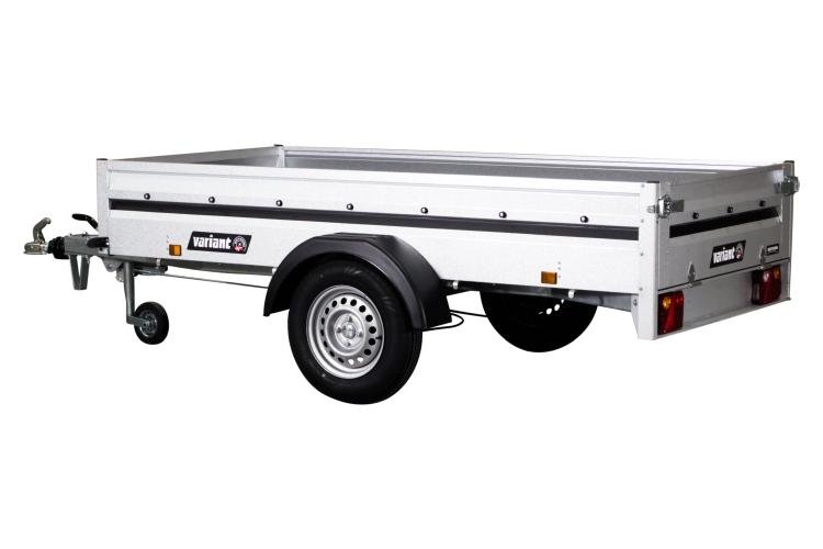 Variant PKW Anhänger Tieflader 1000 kg, Ladefläche 2,54 x 1,24 gebremst 260B Edition – Bild 3