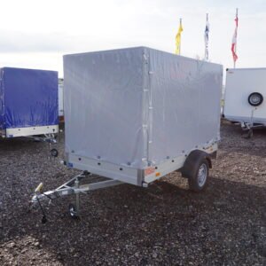 Humbaur Startrailer H 752513 750kg ungebremst Ladefläche 2,51 x 1,31 m mit Plane 1,80m grau