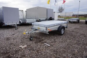 Humbaur PKW-Anhänger HA 752513 KV Alu 750kg Ladefläche 2,51 x 1,31m mit Klappe vorn Komplettangebot